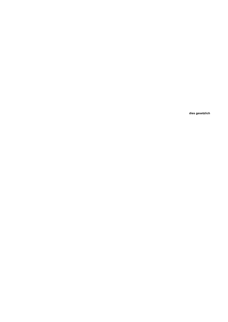 dies gesetzlich