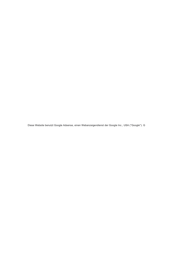 Diese Website benutzt Google Adsense, einen Webanzeigendienst der Google Inc., USA (''Google''). G